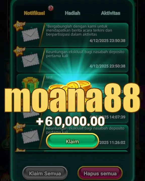 moana88 Tangkapan Layar - APK Resmi